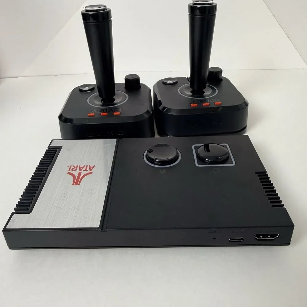 Atari My Arcade Gamestation Pro DGUNL_7012 Gaming Console & 2 Controllers Works